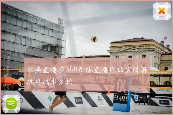 雨燕直播在360足球直播网的实时解说与战术分析