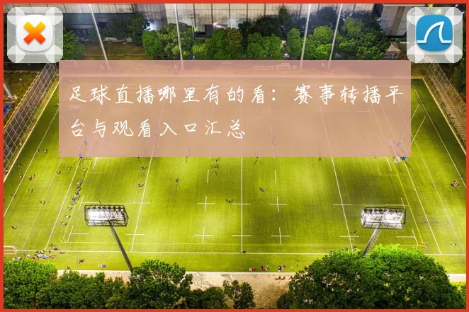 足球直播哪里有的看：赛事转播平台与观看入口汇总